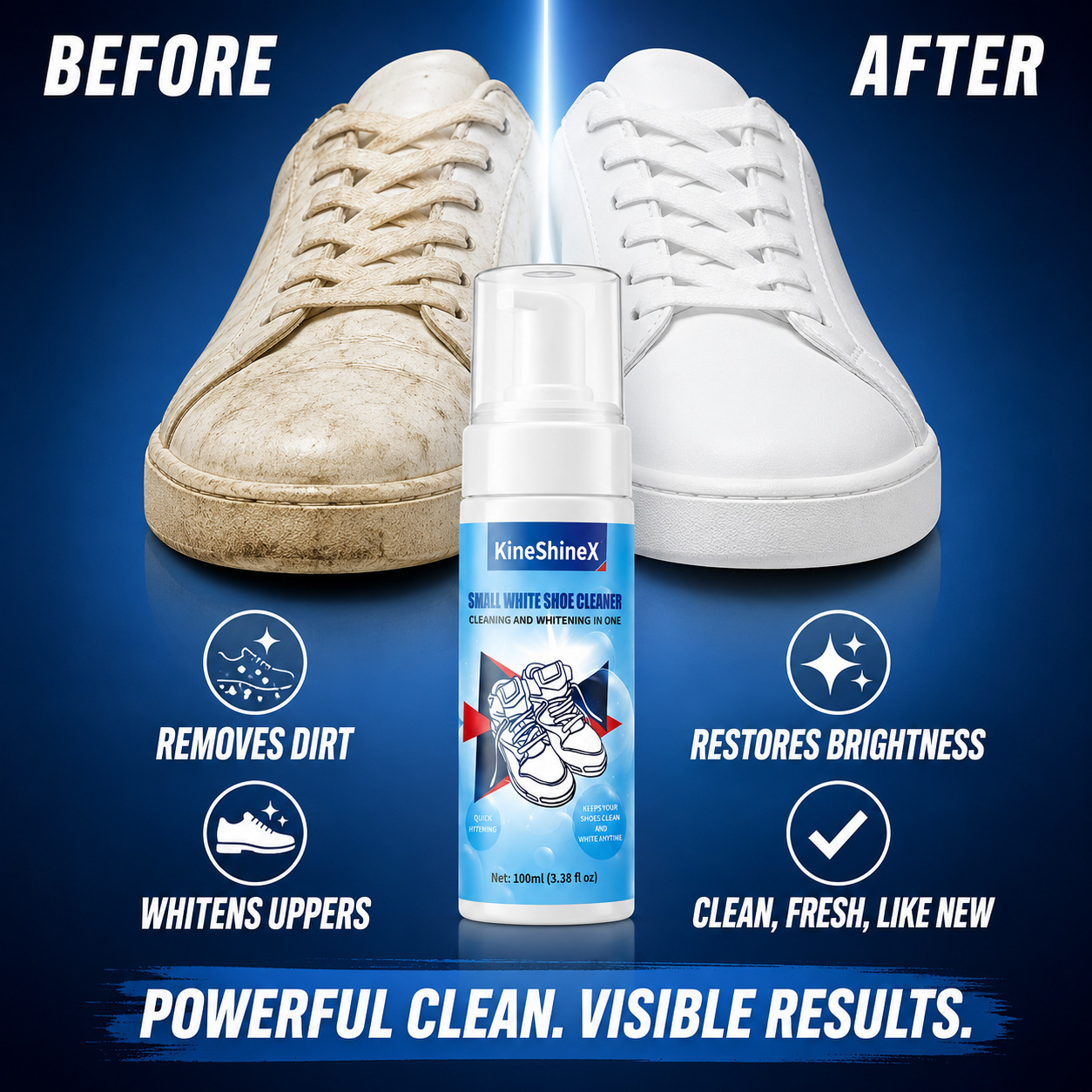 Sneaker Cleaner - Kits de Limpeza de Calçados Gihen,