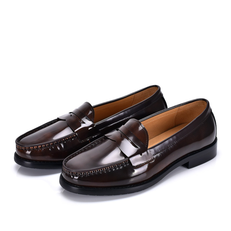 Sapatos Masculinos Penny Loafe - Leather Shoe Polish avaliação e preço