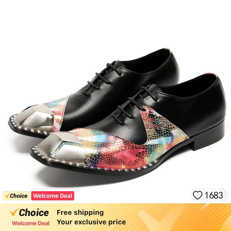 Sapatos masculinos de couro Ox - Leather Shoe Polish avaliação e preço