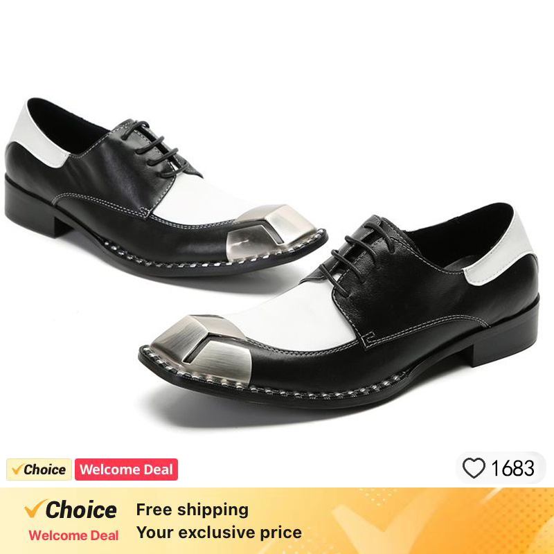 Sapatos masculinos de couro Ox - Leather Shoe Polish avaliação e preço